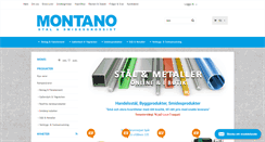 Desktop Screenshot of montano.se